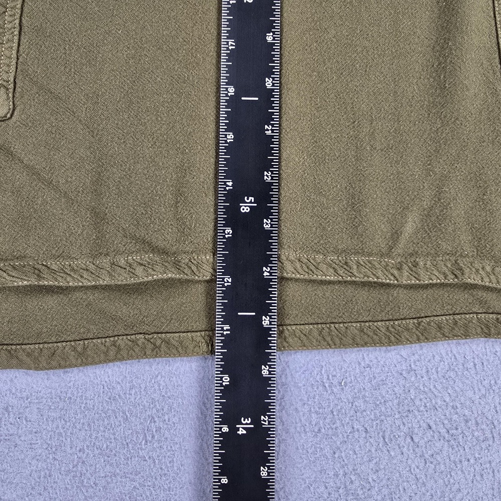 Soft Surroundings Tunic Top Womens One Size Green Lagenlook Dolman Pockets - Picture 4 of 8